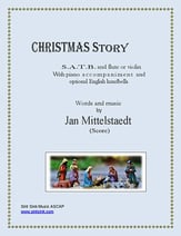 Christmas Story SATB choral sheet music cover